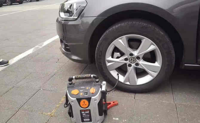 西林汽车搭电案例